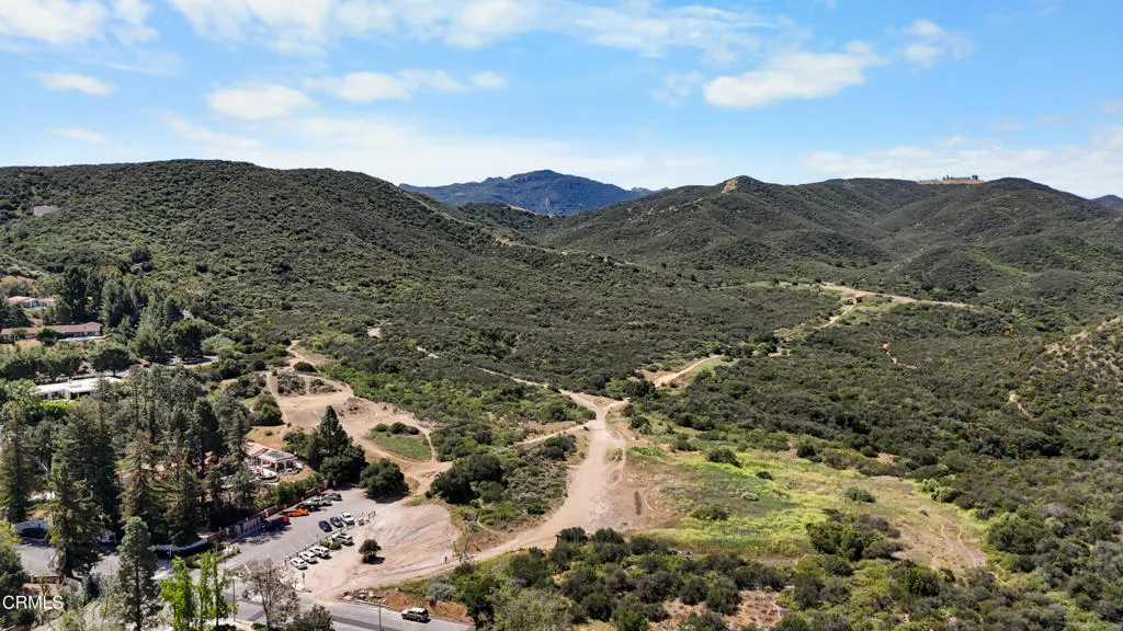 Drone, hiking trail