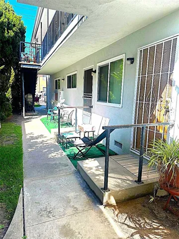 This is the View of the Three Lower Level Units From the Rear of the Property.