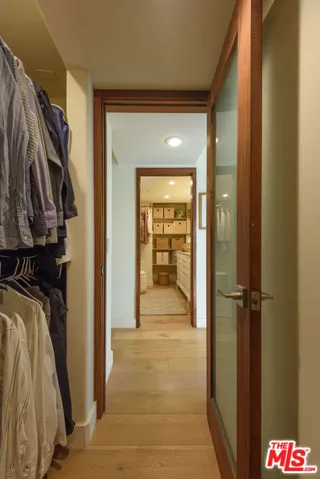 Double walk in closets