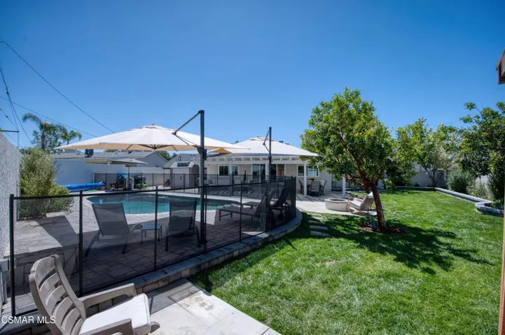 Backyard pool