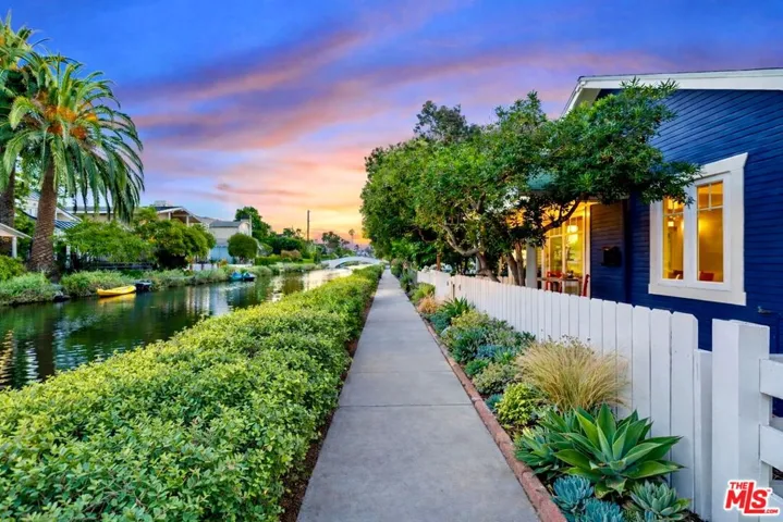 Canal view west