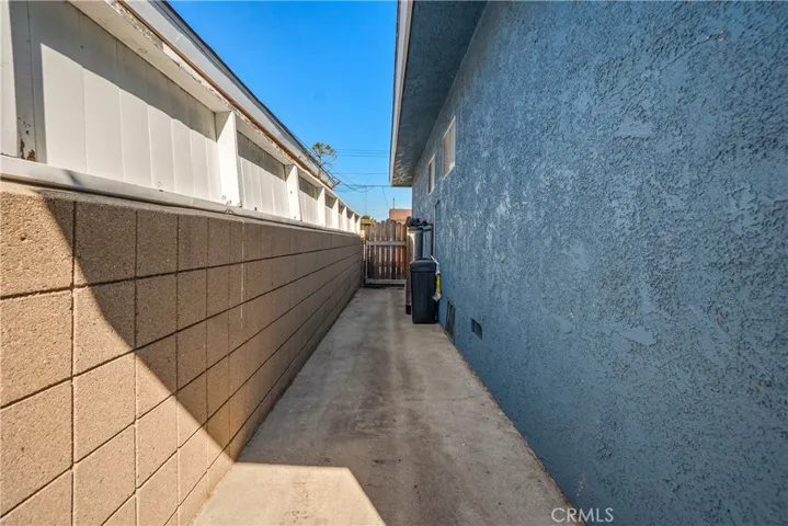 side of house