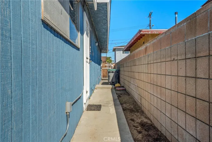side of house