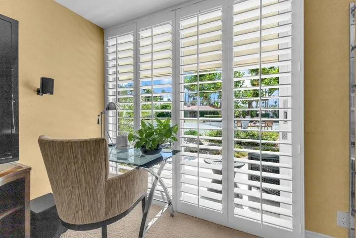 Media Guest room patio to tennis