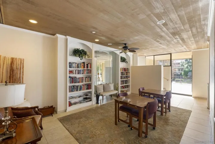 Community library / meeting room.