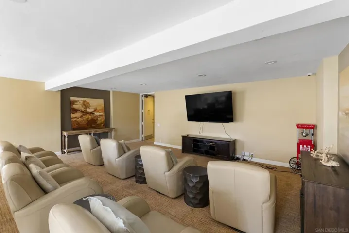 Community theater room.