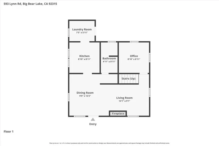 593 Lynn, Big Bear Lake, California 92315