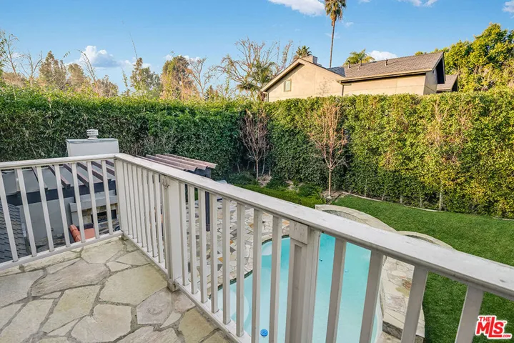 Balcony off Master
