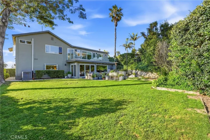 large grassy yard
