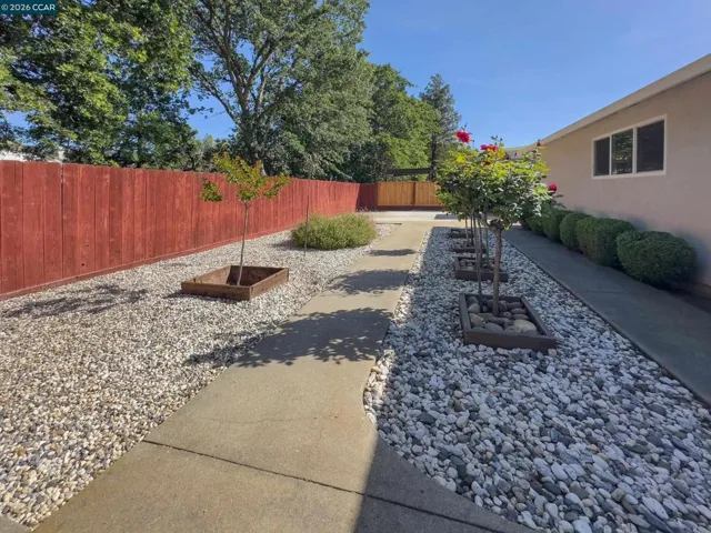 A PORTION OF THE LOW MAINTENANCE REAR YARD