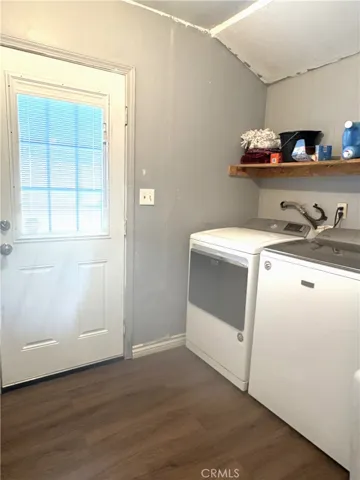 Laundry area