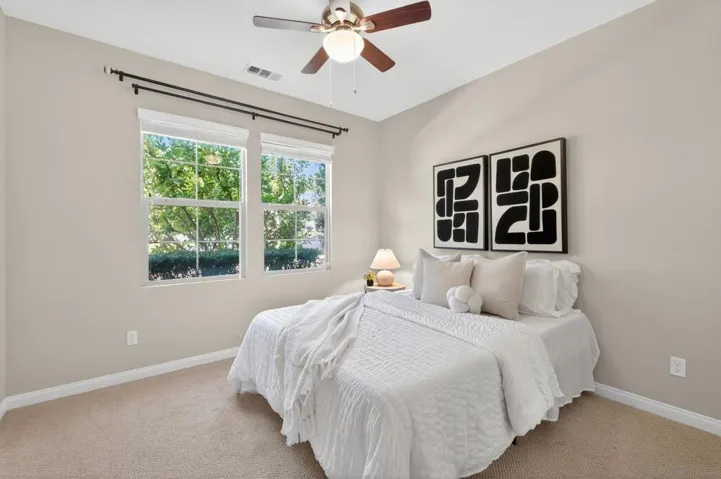 Lower level bedroom with en-suite