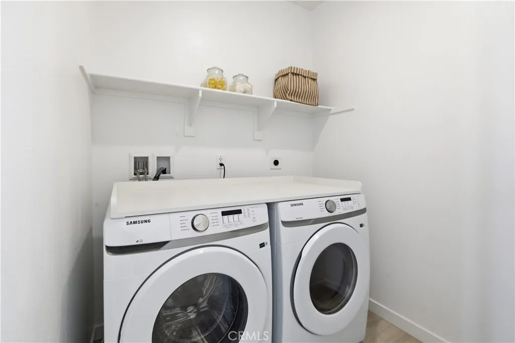 3rd Level Laundry Room MODEL MATCH - INTERIOR AND EXTERIOR FINISHES MAY VARY