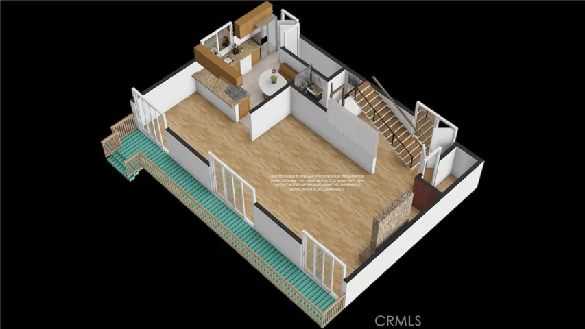 Unit A - Main Level Floor Plan