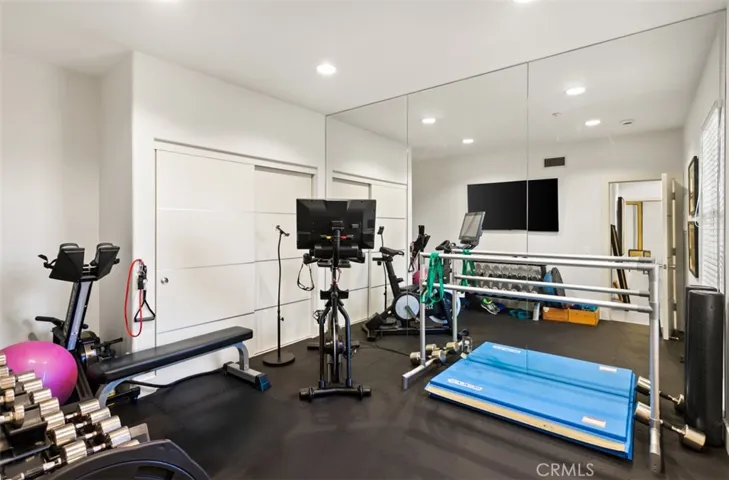 2nd Bedroom being used as a gym