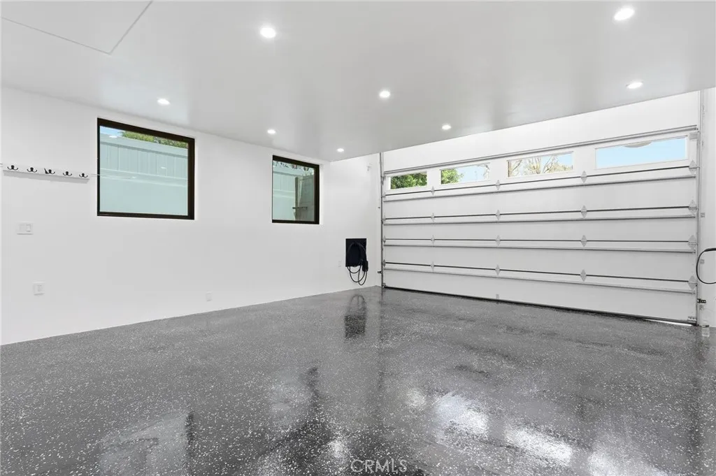 Insulated garage door for premium comfort inside the garage.