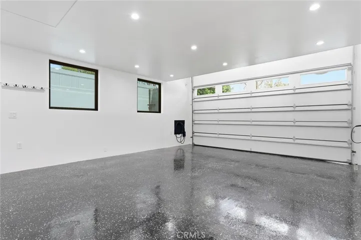 Insulated garage door for premium comfort inside the garage.