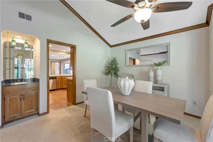 POCKET DOORS INTO THE KITCHEN
