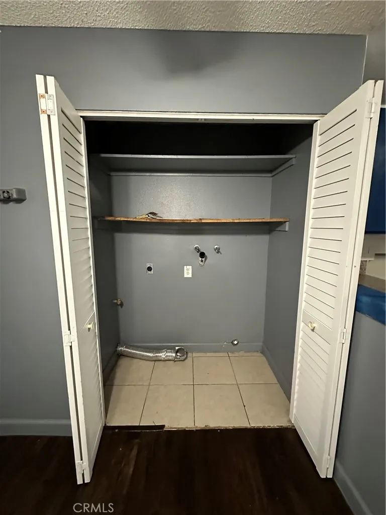Washer and Dryer Closet