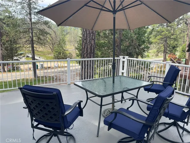 Large deck area