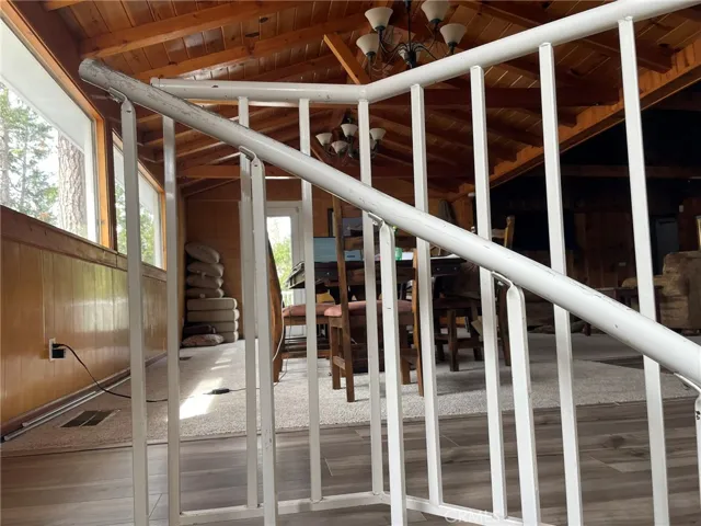 Stairs at upper level