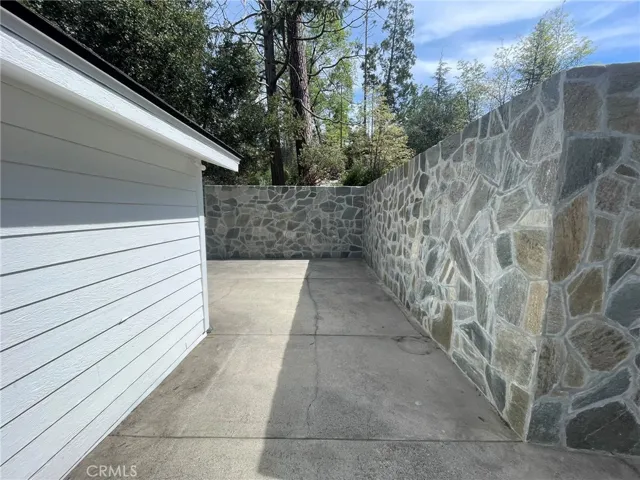 Back towards parking