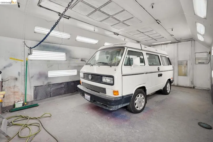 Paint booth with VW