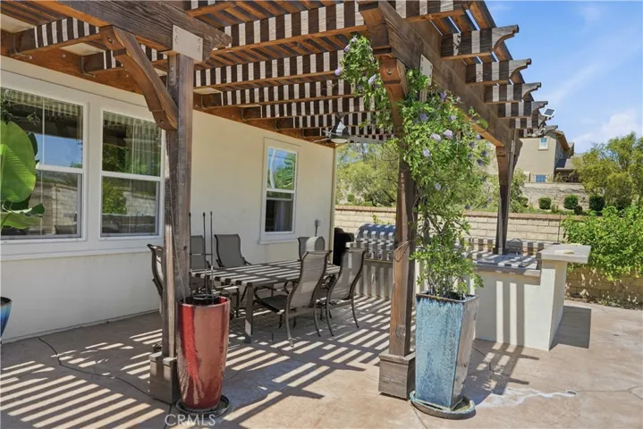 Covered Patio and Custom BBQ