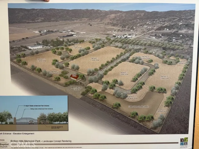 Anza First Southern Baptist Church - Cemetery Plans