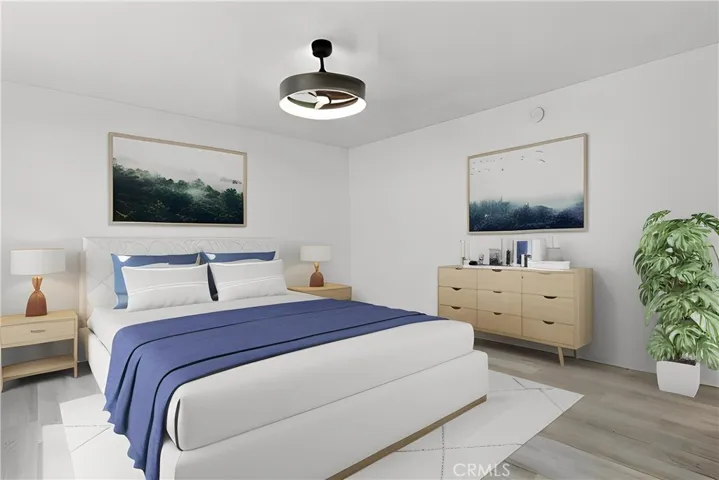 Virtually staged and altered image