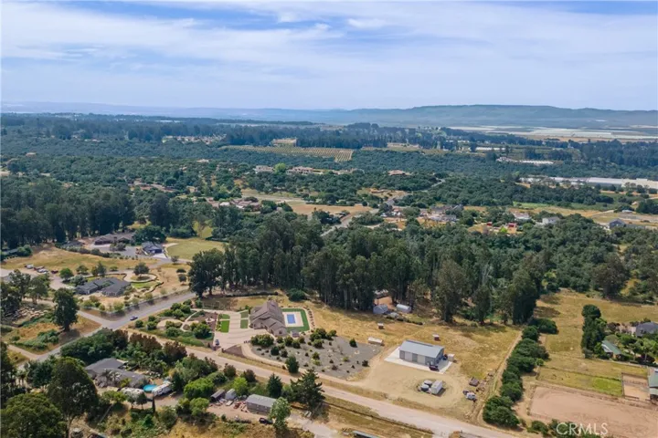 Aerial from the east