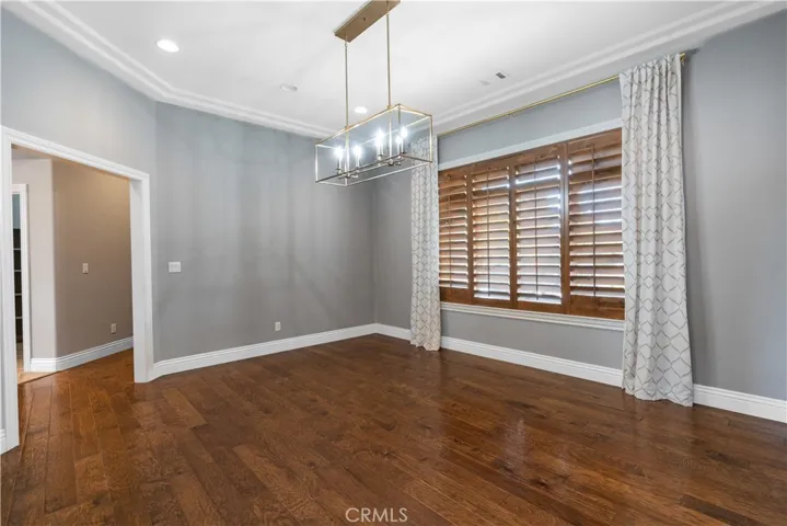 This space has been used as a family room and a formal dining room, use depends on your needs