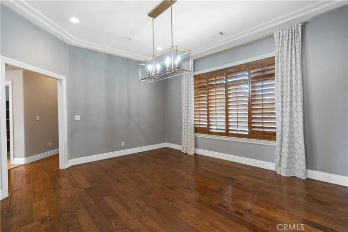 This space has been used as a family room and a formal dining room, use depends on your needs