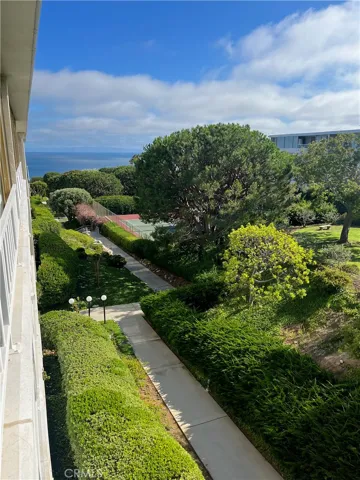 view from balcony