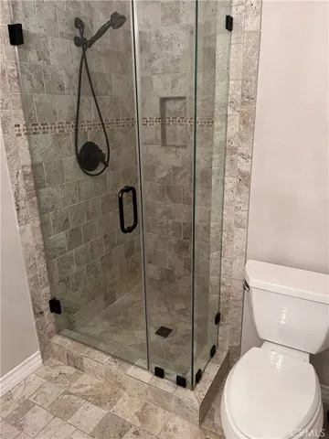 second bathroom shower
