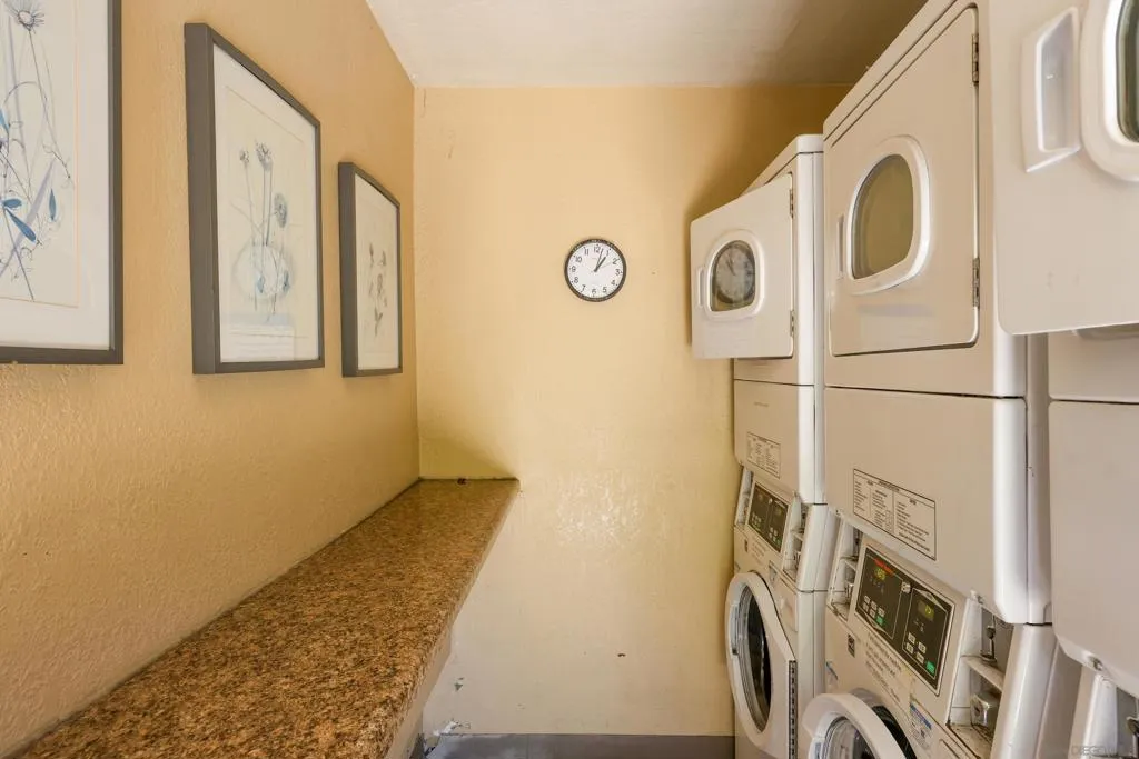 Community laundry room Community laundry room