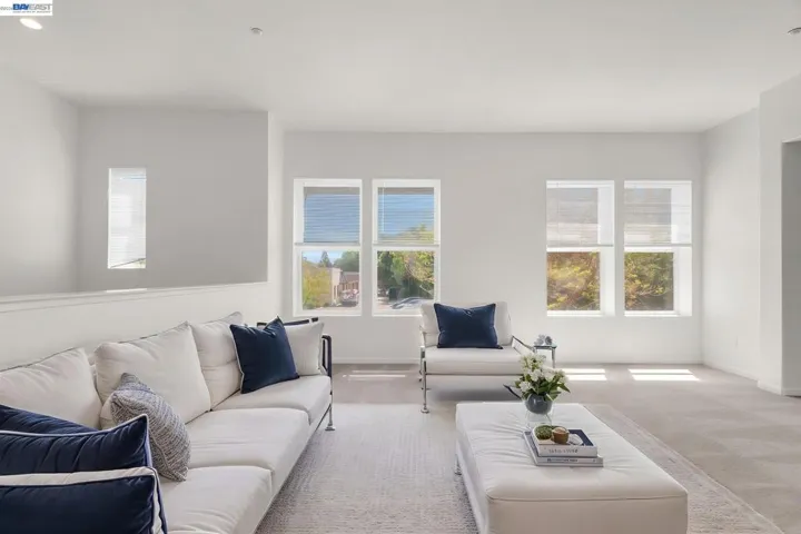 Living Room Virtually Staged