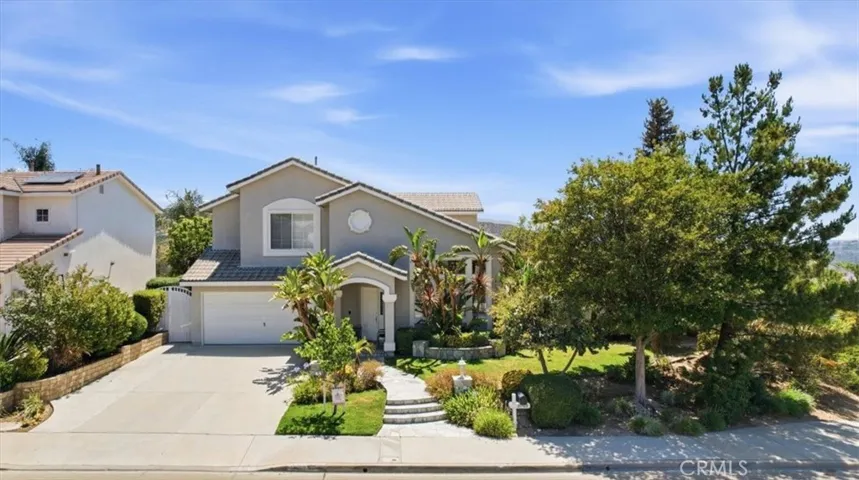 private large corner lot