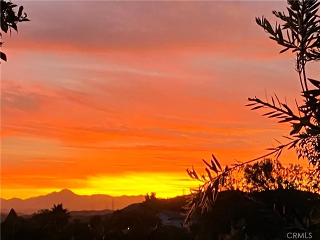backyard sunsets