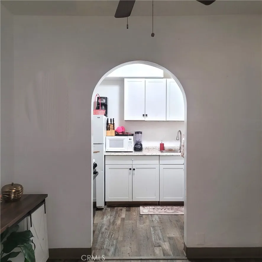 Kitchen view from dining area