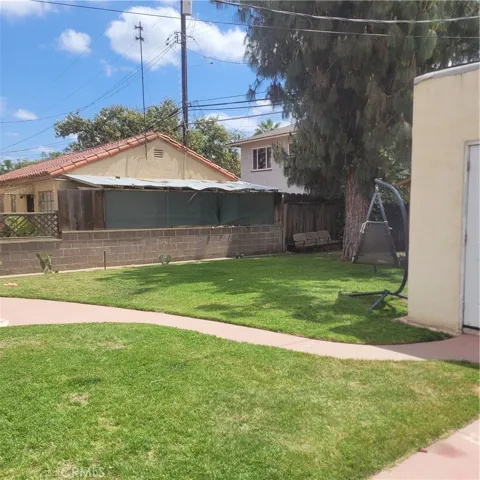 Back yard