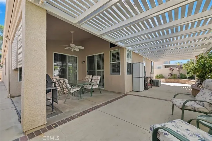 Covered Rear Patio