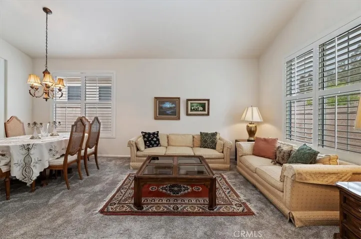 Living Room and Dining Room