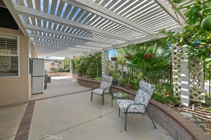 Covered Rear Patio