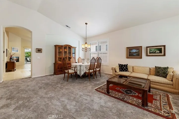 Living Room and Dining Room