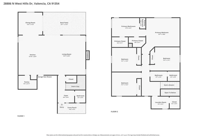28886 West Hills Drive, Valencia, California 91354