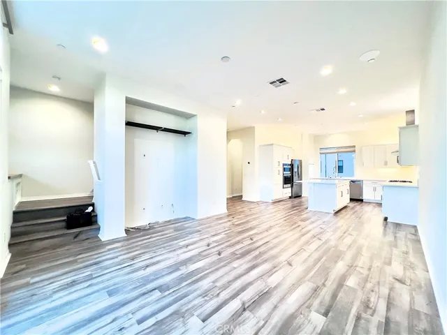 Living / Family room with media niche