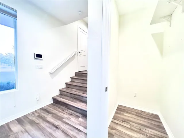 Entry closet next to attached garage
