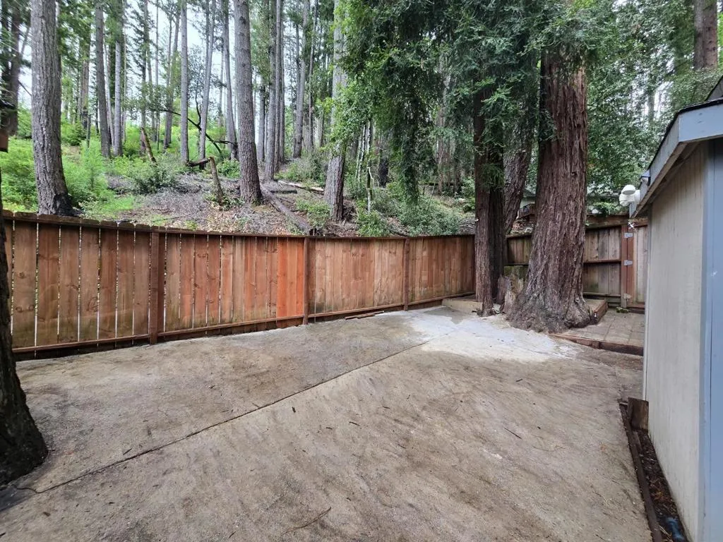 fenced in yard