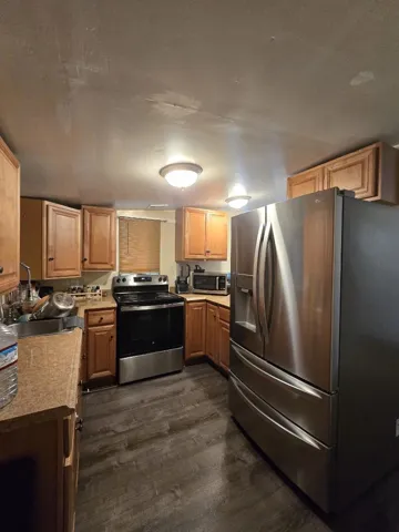 Kitchen with high quality appliances